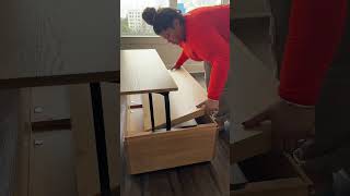 UNBOXING : this viral expandable table is finally here!!