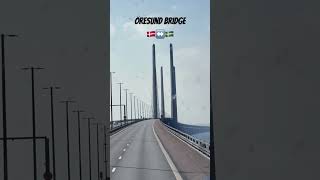 The second longest bridge in Europe. #Øresund #sweden #denmark #copenhagen #malmö2024