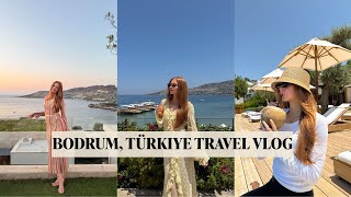 Bodrum, Türkiye Travel vlog! Relaxing beach getaway with my best friend 💗
