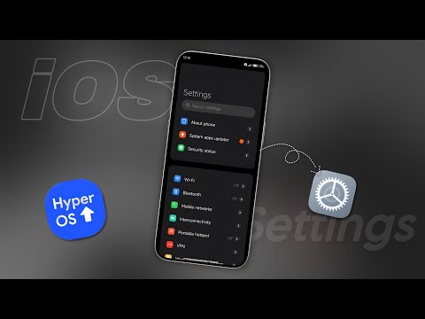 HyperOS ⚡ Settings UI Turn In To iOS 🍎 | iOS Amazing Theme For HyperOS |