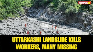Uttarkashi Cloudburst: 3 Dead 6 Missing After a cloudburst-triggered landslide in Uttarkashi | NewsX