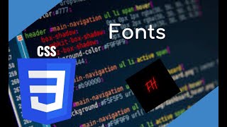 Text Fonts In CSS!