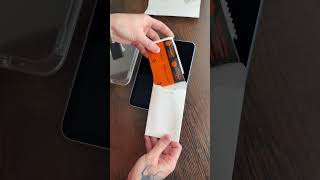 easiest ipad screen protector installation i’ve done 10/10 #apple #ipad #ipadmini #screenprotector