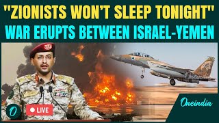 LIVE:Houthis Declare All-Out Retaliation After 20 Israeli Strikes—Yahya Saree's Fiery Warning Speech