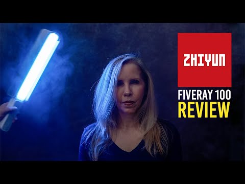 I LOVE THIS Portable RGB Light! The ZHIYUN Fiveray F100