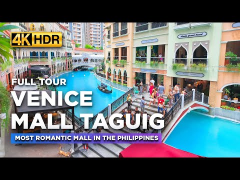 The MOST ROMANTIC Mall in the Philippines! | Experience Italy at Venice Grand Canal Mall TAGUIG