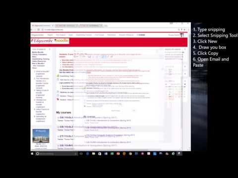 Snipping Tool (Cut Paste)