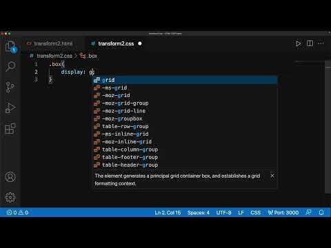 CSS Transforms and transitions
