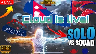 SOLO VS SQUAD😱PUBGMOBILE 🥵LIVE!
