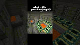 Portal mojang made moment 💀