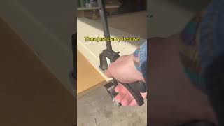 Don’t have a track saw? Make this easy circular saw guide instead. #woodworking #tipsandtricks
