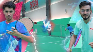 An Badminton VS Hi tech Badminton , full match .