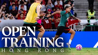 Live Training: Liverpool prepare for AC Milan in Hong Kong