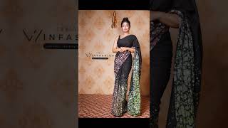 Batik Saree Design #batik #saree #best #design #fashion #saree #fyp