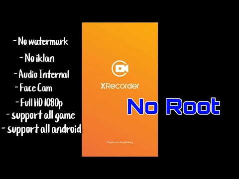 xrecorder premium aplikasi perekam layar tanpa watermark dan cara menggunakan