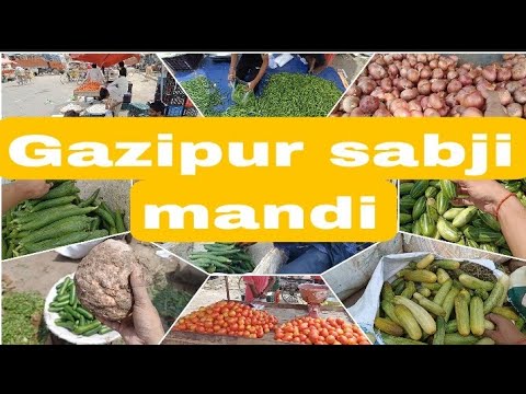 || Ghazipur sabzi🥦🌶️ mandi with rate ||Delhi ki sabse bdi aur sabse sasti mandi || Abhirakhi vlog