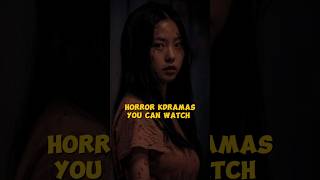 horror kdramas you can watch 💀♥️ #kdrama