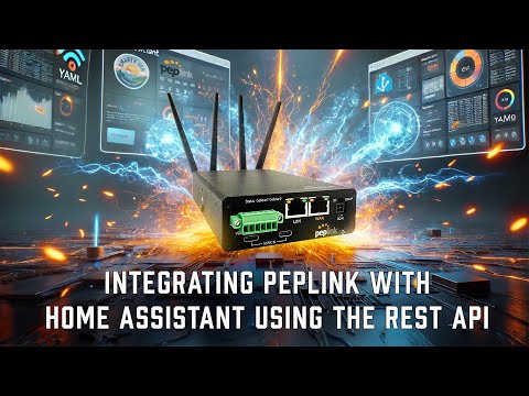 Using the Peplink Rest API with Home Assistant