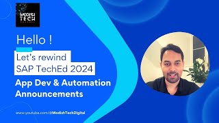 SAP TechEd 2024 - Rewind - Application Development and Automation (SAP BTP)