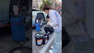 保养车遇到的粉丝必须安排。不必证明自己，成为自己就好#记录卡车生活 #shortvideo #automobile #truckdriver #卡车女司机 #记录卡车生活 #driver