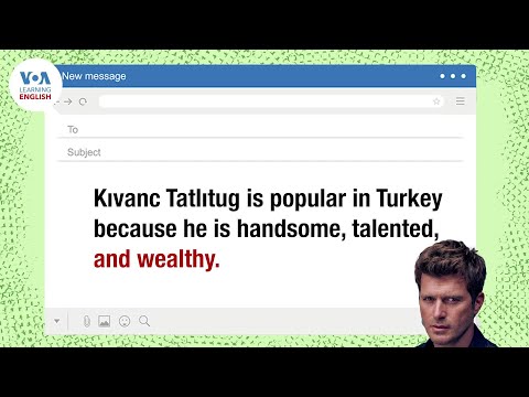 Everyday Grammar Video: A Popular Person in Turkey