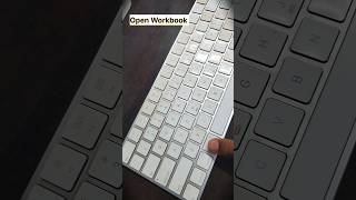 Mac Pc Open Workbook Shortcut Key #techguruji #computer #tricks #shorts #tech #mac