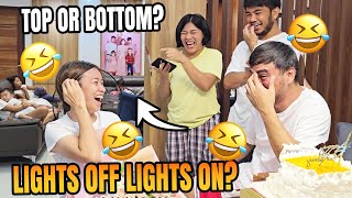 HAHAHA! Masinsinan At Makukulit Na Tanong Para Kay Nanay Jac At Tatay Ram!