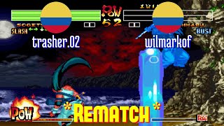 FT5 @samsho4: trasher.02 (CO) vs wilmarkof (CO) [Samurai Shodown IV Fightcade] Jan 19