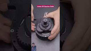 ⚙️ 3D Printed Gearbox Creation 🚗 #shorts