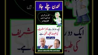 نواز شریف کی طبیت خراب #gotolondon#shorts