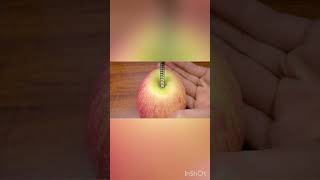 peel An Apple In Easy Way #dailyhack