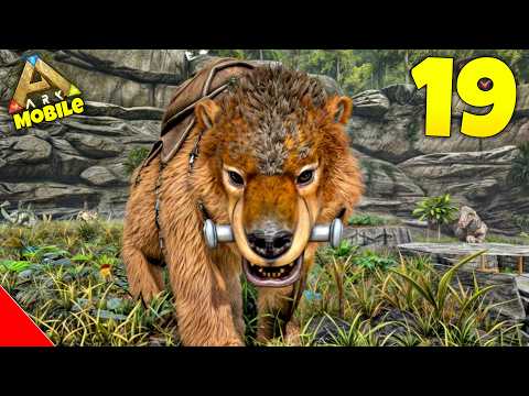 Taming Dire Bear 🔥 Ark ultimate survival edition | Episode 19 | Ark Mobile