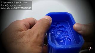 3D vase Silicone Soap Molds
