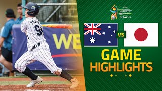 HIGHLIGHTS | 🇦🇺 Australia 🆚 🇯🇵 Japan | WBSC U-12 Baseball World Cup 2025