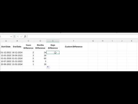 "Master DateDiff in Excel: Calculate Date Differences Like  Pro! #ExcelTips #DateDiff #DataAnalysis"