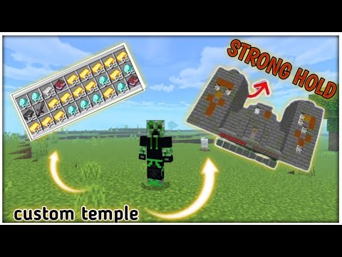 Minecraft but I can craft custom temple .