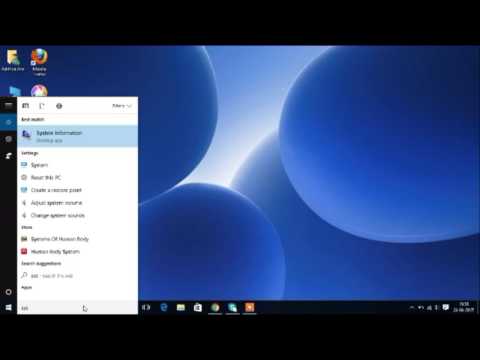 HOW TO KNOW WIN10 PC SPECS
