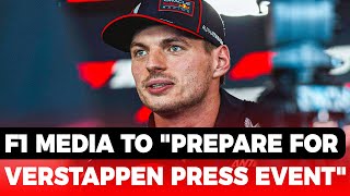 F1 media alerted to “prepare for Verstappen press event in Spa” | GPFans F1 News