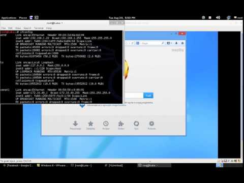 Kali Linux   Firefox Addon Exploit Tested on Windows 8