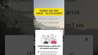 Safety Food Tips: Eating Leftovers Overnight#foodsafety #leftovers #foodtips