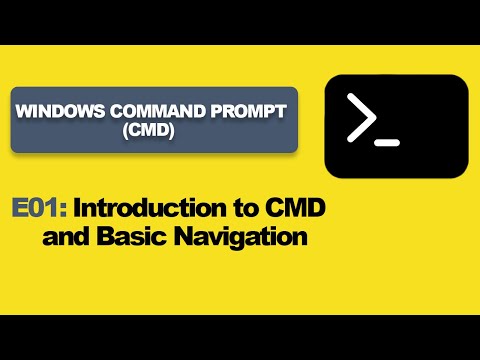 E01.0 : Introduction to CMD & Basic Navigation