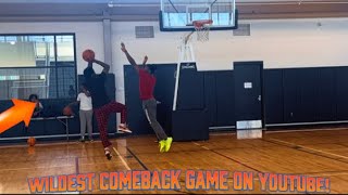 YBG 1v1 LIL ZOOTED VS WILL2TUFF WILDEST COMEBACK GAME ON YOUTUBE 😳