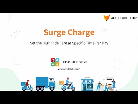 What is Surge Charge? How Admin Can Manage Surge Charge? - White Label Fox