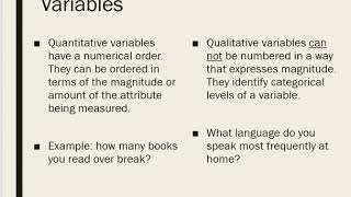 Variable Types