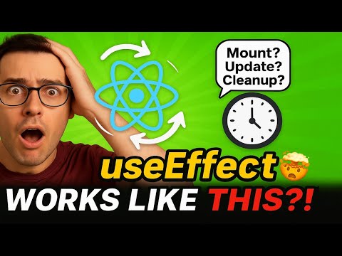 React useEffect Explained 🔄 | Lifecycle Hooks Made Easy with Code Examples