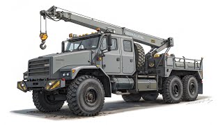 KET-T — мощная военная эвакуационная машина для ремонта на поле боя