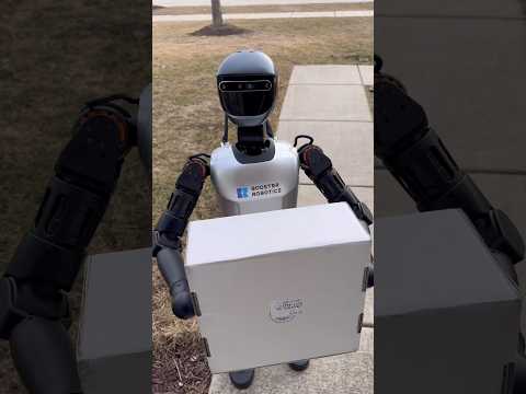 Robots Delivering Packages?! 🤯📦 #shorts #robot