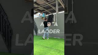 For roof access, wall access, use this wall mounted ladder #factorydirect