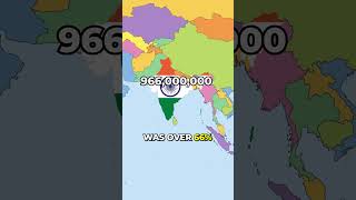 The LARGEST Democracy in the World is...?! #geography #maps #india