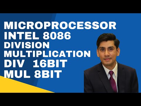 Division Multiplication | MUL DIV | Assembly Language Programming Intel 8086 Urdu Hindi